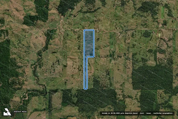 Imagem de satélite de LOTE 13B/R DA GLEBA 31  - UNICA em Colorado do Oeste - RO