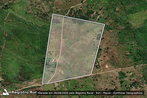 Imagem de satélite de LOTE 17 ? PA RECANTO -  LOTE 17 em Xambioá - TO