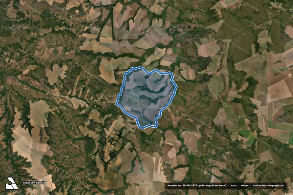 Imagem de satélite de Fazenda Valença - Única em Balsas - MA