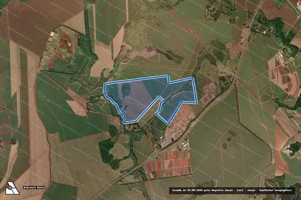 Imagem de satélite de FAZENDA PALMEIRAS em Limeira - SP
