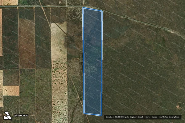 Imagem de satélite de FAZENDA MASSAPE - Parte 2 em Carnaubais - RN