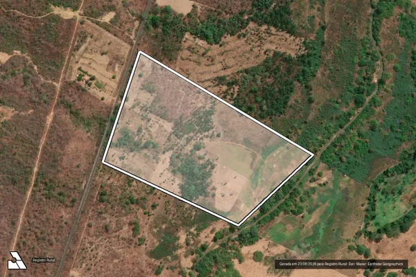 Imagem de satélite de Saco dos Bois - Parte 2 em Bertolínia - PI