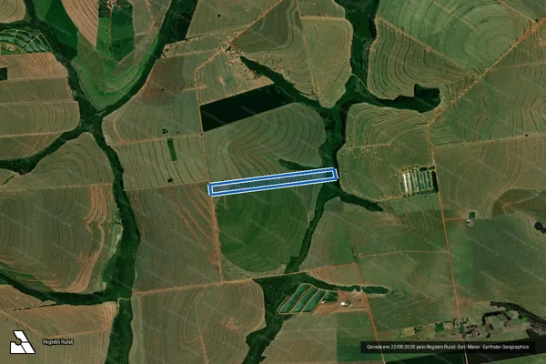 Imagem de satélite de Lote de terras sob n° 7-P, desmembrado do lote n° 7, Setor Sul, Nucleo Xambre - Lote de terras sob n° 7-P, desmembrado do lote n° 7, Setor Sul, Nucleo Xambre em Francisco Alves - PR