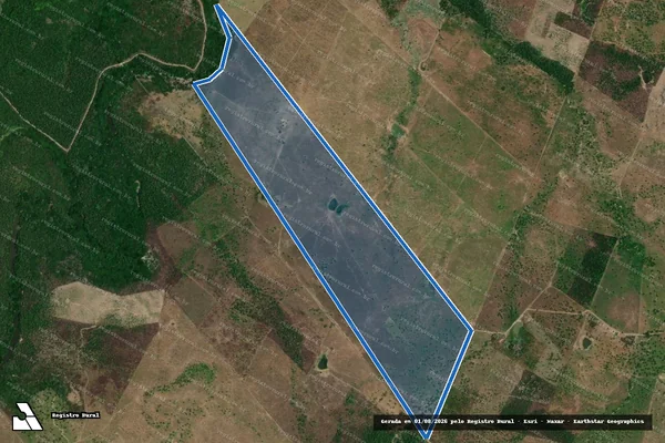 Imagem de satélite de Fazenda Guaribas - Parcela 1 em Pirapemas - MA