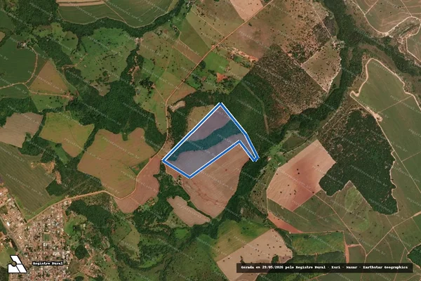 Imagem de satélite de Fazenda Barra Mansa - 001 em Alto Taquari - MT