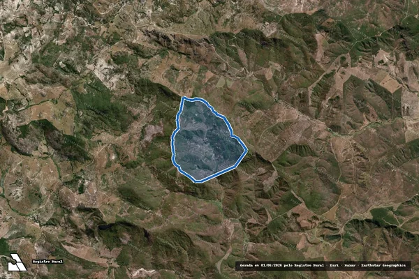 Imagem de satélite de FAZENDA NOVA ESPERANÇA - em Rubelita - MG