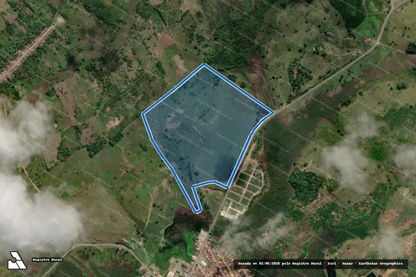 Imagem de satélite de FAZENDA SÃO JOÃO - Parcela 1 em Indiaroba - SE
