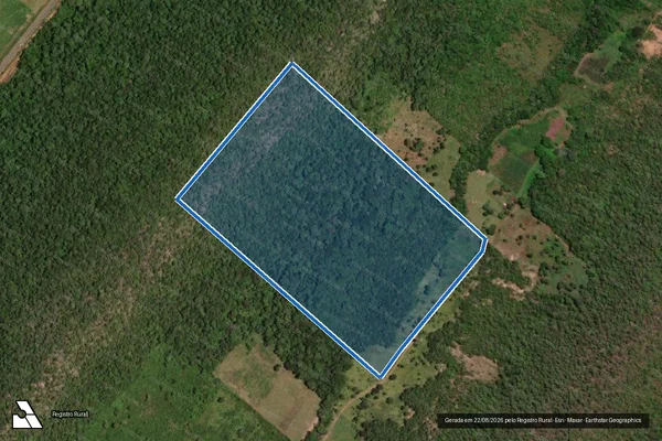 Imagem de satélite de SITIO PRIMAVERA - Parte 1 em Santo Antônio de Leverger - MT