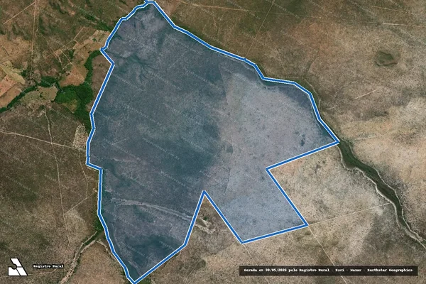 Imagem de satélite de FAZENDA CACIMBA - FAZENDA CACIMBA em Alto Parnaíba - MA
