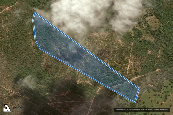Imagem de satélite de FAZENDA PALMEIRAS - Gleba 03 em Arinos - MG