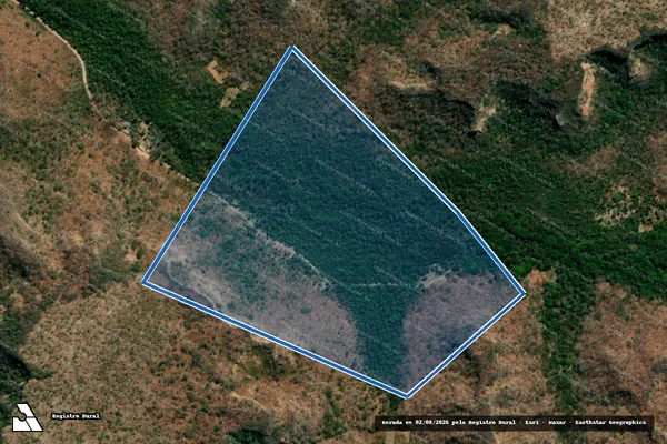 Imagem de satélite de FAZENDA JOÃO MENDES - Parte 1 em Uruçuí - PI