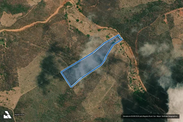 Imagem de satélite de LOTE 33 - UNICA em Chapada do Norte - MG