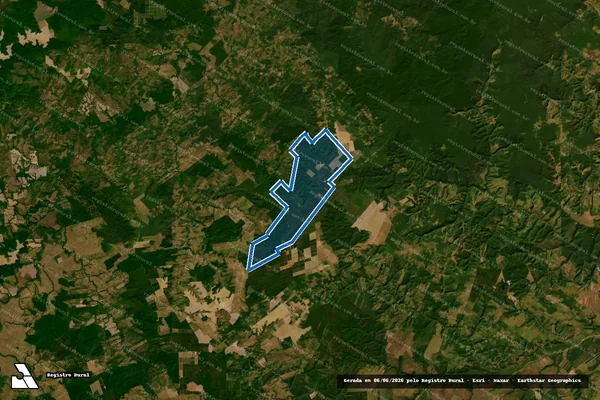 Imagem de satélite de FAZENDA SANTO ANTONIO NOVA DESCOBERTA em Itinga do Maranhão - MA