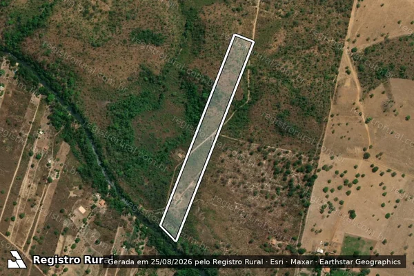 Imagem de satélite de FAZENDA MARAVILHA - PARTE 6 em Balsas - MA