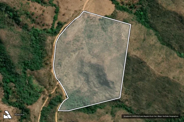 Imagem de satélite de PAIOL - Parte 1 em Diamantina - MG