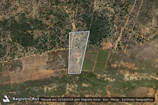 Imagem de satélite de SITIO BELA VISTA ? GLEBA 1 - LOTE 2 em Petrolina - PE