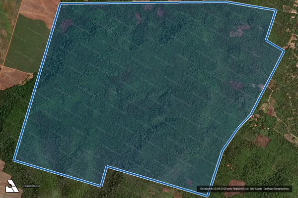 Imagem de satélite de Fazenda Santa Inês_Gleba 3 - Fazenda Santa Inês_Gleba 3 em José de Freitas - PI