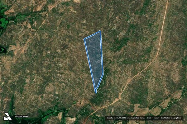 Imagem de satélite de LOTE 08 ? PA Osiel Alves - PARTE_01 em São José de Espinharas - PB