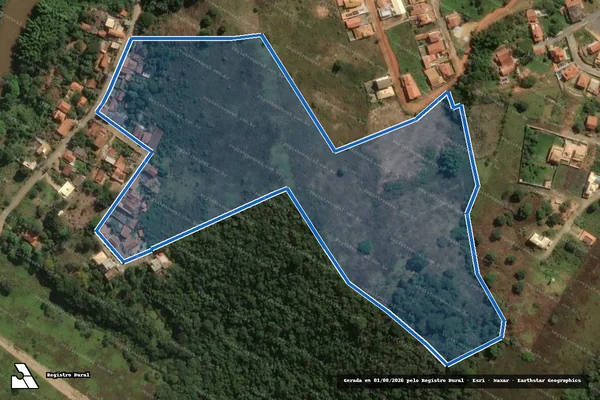 Imagem de satélite de SITIO DA JURACI - PARTE 1 em Moeda - MG