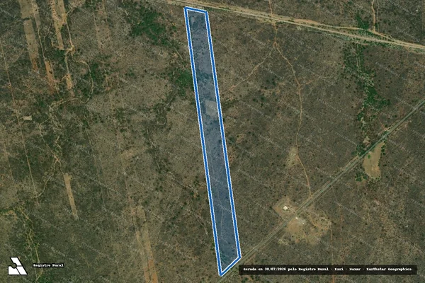 Imagem de satélite de FAZENDA JATOBÁ - Parte 2 em Serra Talhada - PE