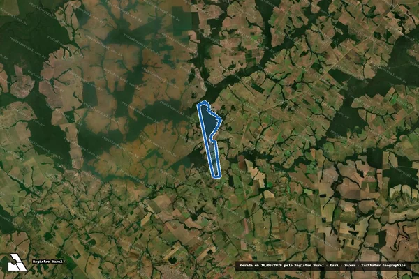 Imagem de satélite de Fazenda São Paulo - Parcela 1 em Tangará da Serra - MT