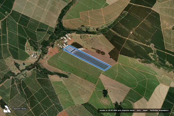 Imagem de satélite de Sítio São Miguel Arcanjo - PARTE 2 em Santa Cruz do Rio Pardo - SP