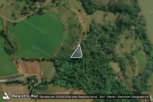 Imagem de satélite de GLEBA ?A? - Gleba 3 em Paial - SC