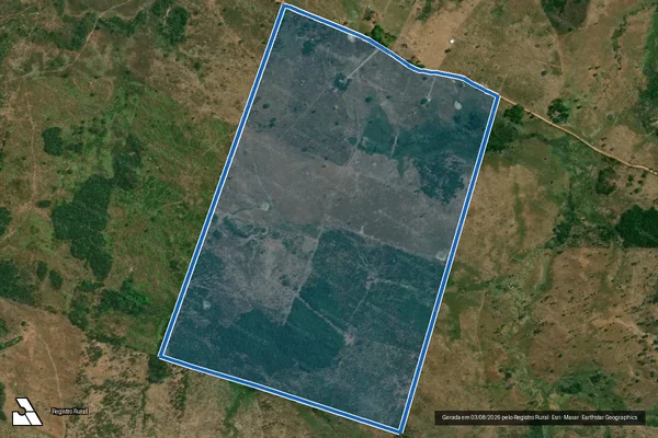 Imagem de satélite de FAZENDA PLANALTO - Parcela 1 em Xinguara - PA