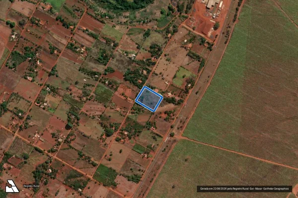 Imagem de satélite de FAZENDA SANTA LUZIA - Lote 34 em Paranaiguara - GO
