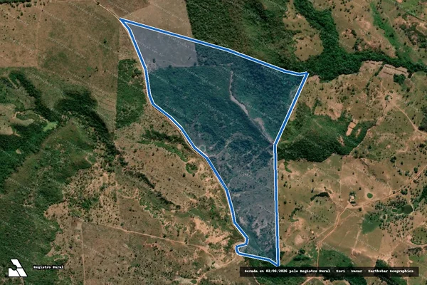 Imagem de satélite de FAZENDA COCALINHO - GLEBA I em Amarante do Maranhão - MA