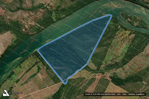 Imagem de satélite de FAZENDA SÃO JANUÁRIO - Parte 1 em Peixe - TO