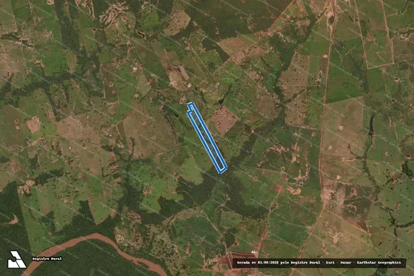 Imagem de satélite de Sítio Deus é Fiel ? Parte 2 - Remanescente em Rondonópolis - MT