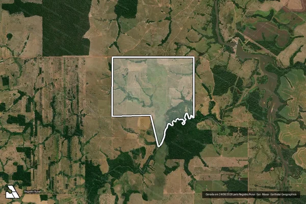 Imagem de satélite de LOTE 88R - GLEBA CORUMBIARA - SETOR 01 - LOTE 88-R2 ? GLEBA CORUMBIARA ? SETOR 01 em Primavera de Rondônia - RO