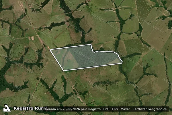 Imagem de satélite de FAZENDA ROSA BRANCA - Parte 1 em Tangará da Serra - MT