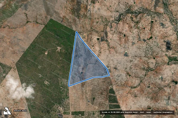 Imagem de satélite de Fazenda Mocambo - Parte 1 em Ipirá - BA