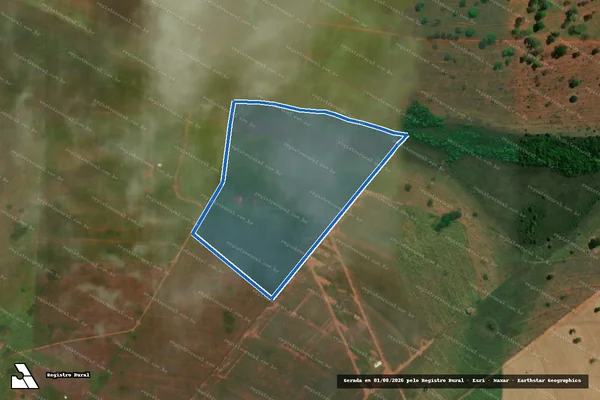 Imagem de satélite de Fazenda Monte Alto - Gleba A em Iturama - MG