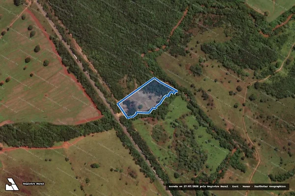 Imagem de satélite de FAZENDA MEDALHA MILAGROSA - GLEBA 02 - 001 em São Francisco de Goiás - GO