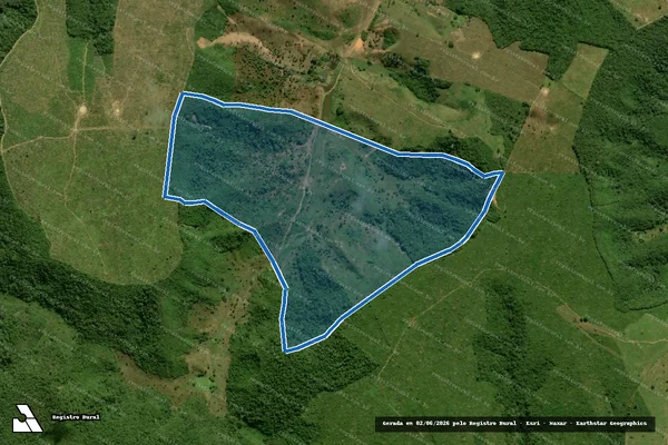 Imagem de satélite de FAZENDA SÃO JOSÉ - Parcela 1 em São Roberto - MA