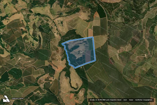 Imagem de satélite de Fazenda Jequitibá - Fazenda Jequitibá em Ibiraci - MG