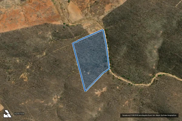 Imagem de satélite de SITIO BARRO VERMELHO ? PARTE II ? ÁREA 01 - SITIO BARRO VERMELHO ? PARTE II ? ÁREA 01 ? GLEBA B em Santa Filomena - PE