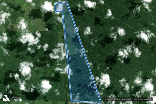 Imagem de satélite de Fazenda Nascente da Serra - Nascente da Serra em Paragominas - PA