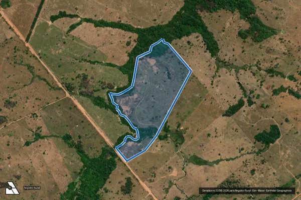 Imagem de satélite de Estância Rios - Parcela 1 em Castanheira - MT