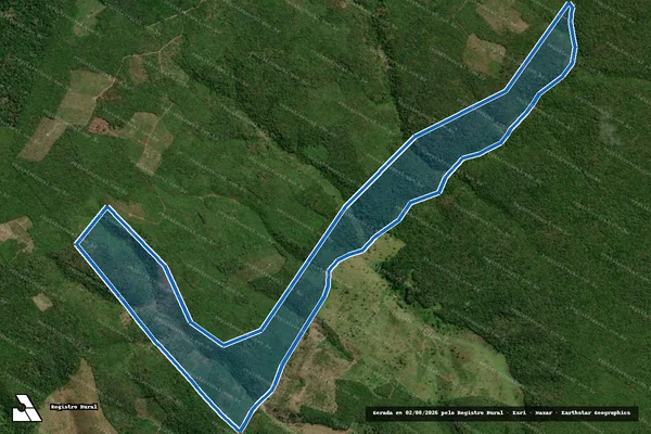 Imagem de satélite de FAZENDA PARAÍSO - Parte 2 ? DESMEMBRADO em Esperantinópolis - MA