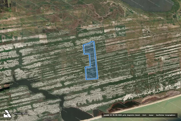 Imagem de satélite de Fazenda Jogoroaba - PARCELA 01 em Quissamã - RJ