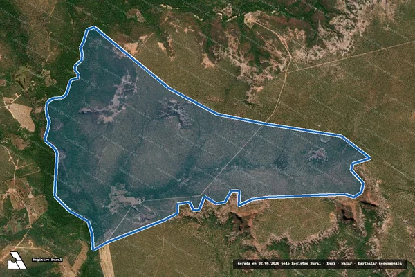 Imagem de satélite de FAZENDA ESTIVA / FAZENDA ESTIVA em Gilbués - PI