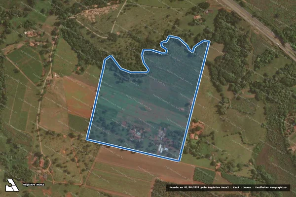 Imagem de satélite de FAZENDA MANGA GRANDE - Parcela 1 em Paraopeba - MG
