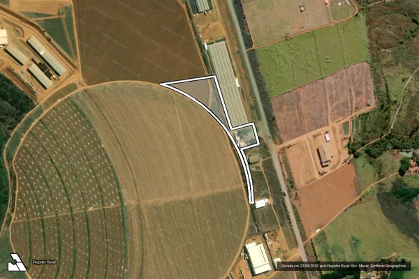 Imagem de satélite de LOTE  47 DO PADAP em Rio Paranaíba - MG