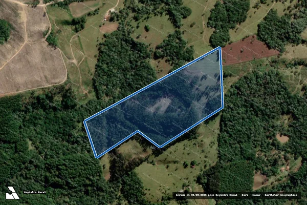 Imagem de satélite de SITIO DUAS IRMAS - SITIO DUAS IRMAS em Correia Pinto - SC