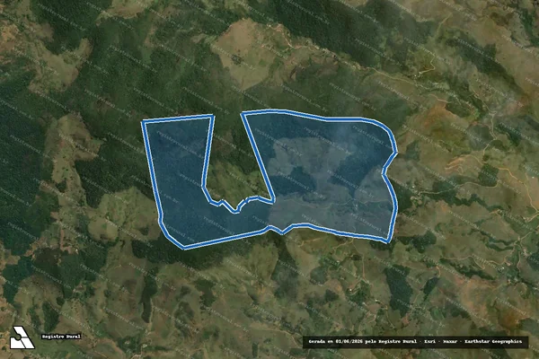 Imagem de satélite de SITIO SAPECADO - SITIO SAPECADO em Cataguases - MG