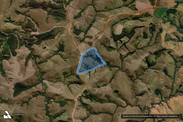 Imagem de satélite de FAZENDA ESMERIL E FUNDAO - Parte 1 em São Roque de Minas - MG